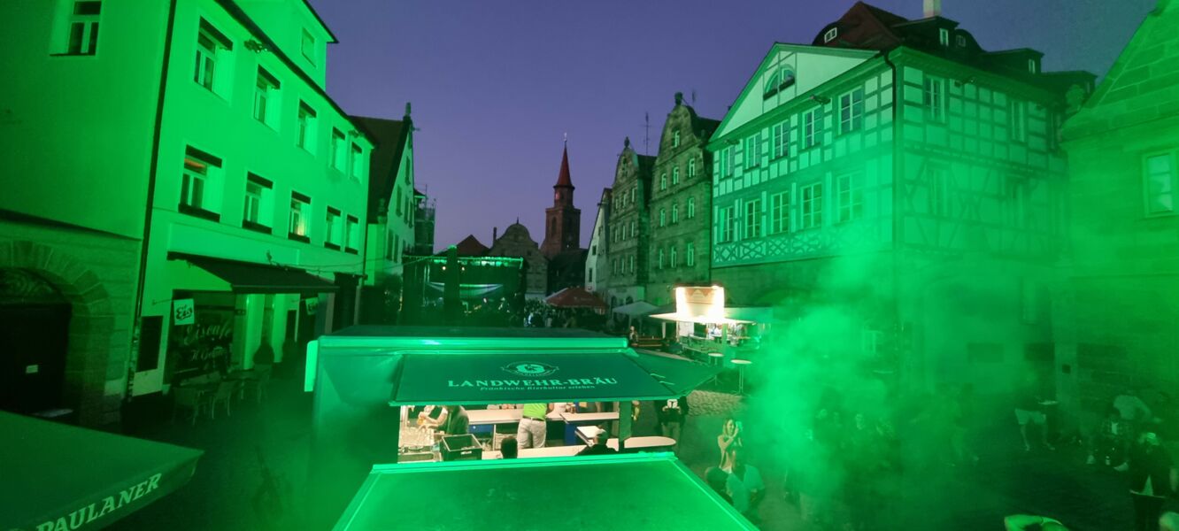 Grüne Nacht am Grünen Markt Fürth 2022 - Bild 1